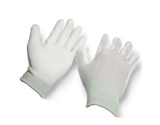 NAVI-Găng tay chống tĩnh điện phủ lòng màu xám Size L